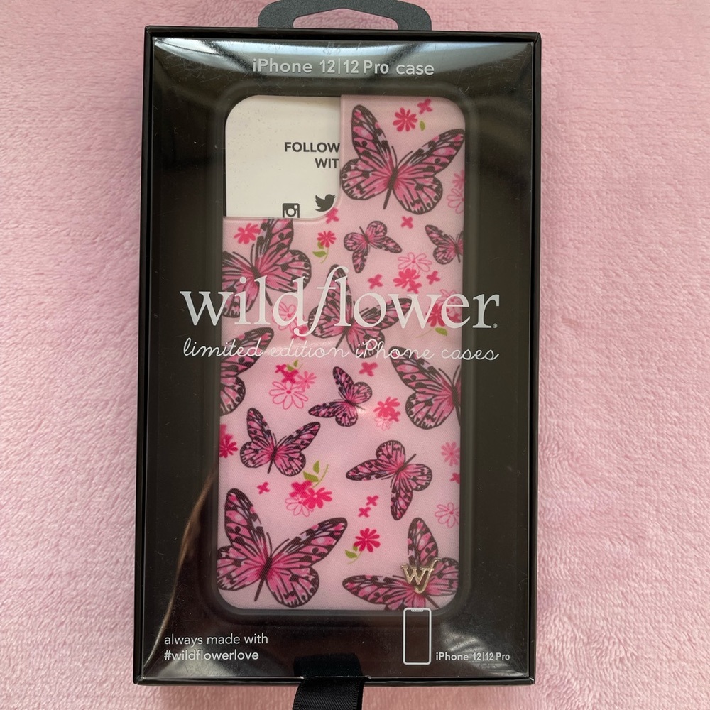 Pink Butterfly case